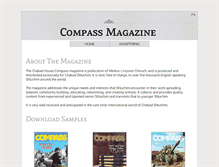 Tablet Screenshot of compassmagazine.org